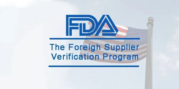 Che cos'è l'FSVP: logo della Food and Drug Administration della FDA statunitense